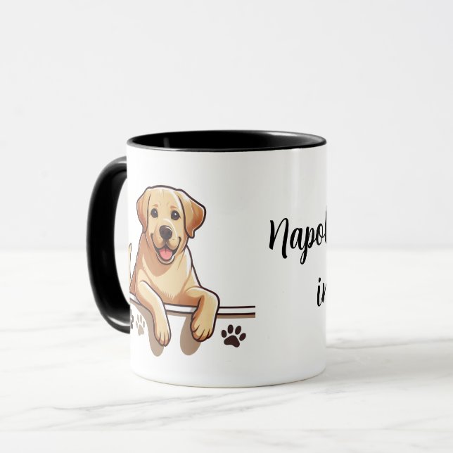 Taza Complejo Napoleón Bulldog francés (Anverso izquierdo)