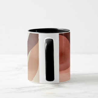 Taza Composición abstracta minimalista de acuarela
