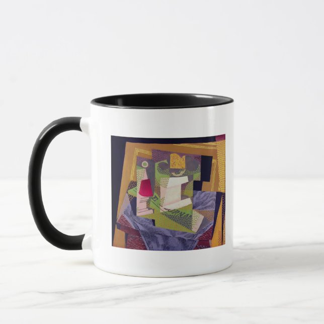 Taza Composición en una tabla, 1916 (Izquierda)