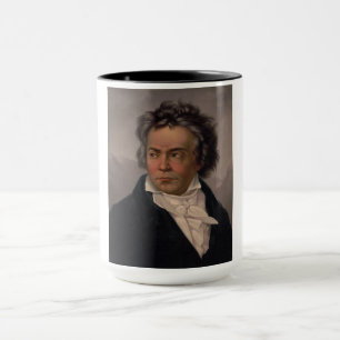 Taza Compositor musical sinfónico Master Ludwig Beethov