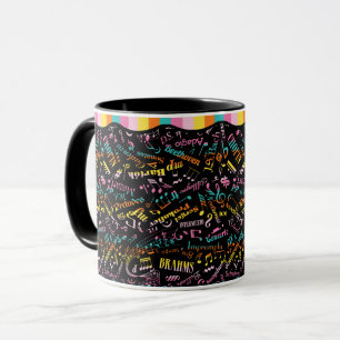 Taza Compositores de música clásica Notación Arcoiri