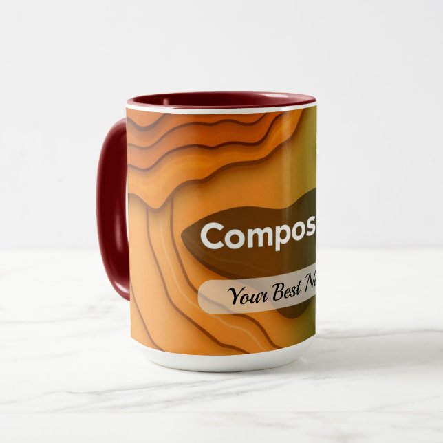 Taza Compost Cycle Mug Custom (Anverso izquierdo)