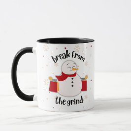 Taza Comprando Snowman BFTG Café Mug