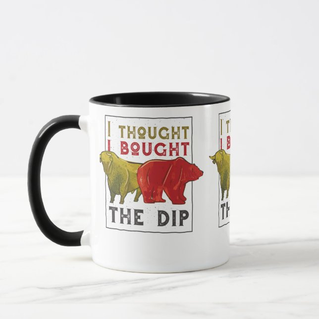 Taza Comprar El Dip, La Negociación, El Comerciante Y L (Izquierda)