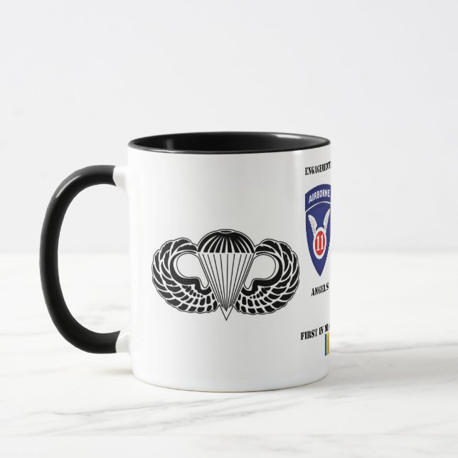 Taza Compromisos de la 11ma división aerotransportada (Izquierda)