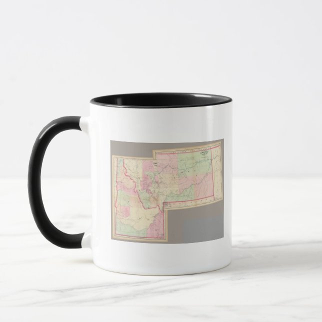 Taza Compuesto de Montana, Idaho (Izquierda)