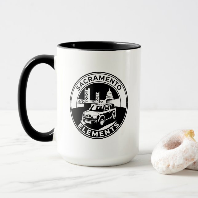 Taza Comunidad de Sacramento Honda Element (Con donut)