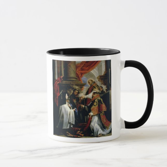 Taza Comunión de St Teresa de Ávila c.1670 (Derecha)