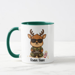 Taza con acento “Hora de Jugar” Ciervo Jugador Ado