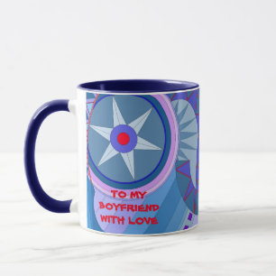 TAZA CON ARTE GENIAL PARA NOVIO