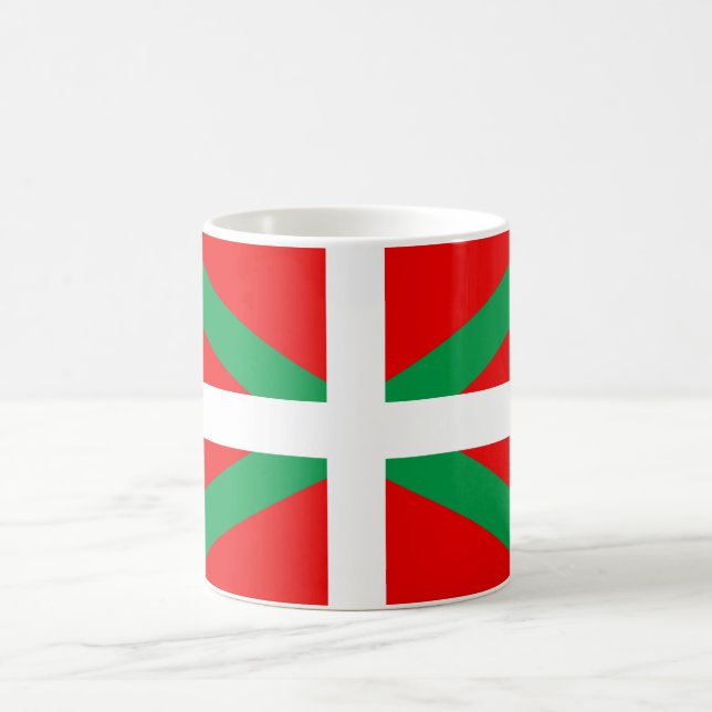 Taza con bandera Vasca “Ikkurina " (Centro)