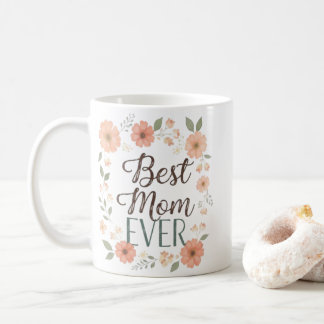 Taza con cita de corona floral | Taza de café de c