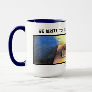 Taza con cita de Ted