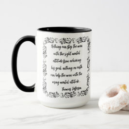 Taza con cita de Thomas Jefferson Nada puede deten
