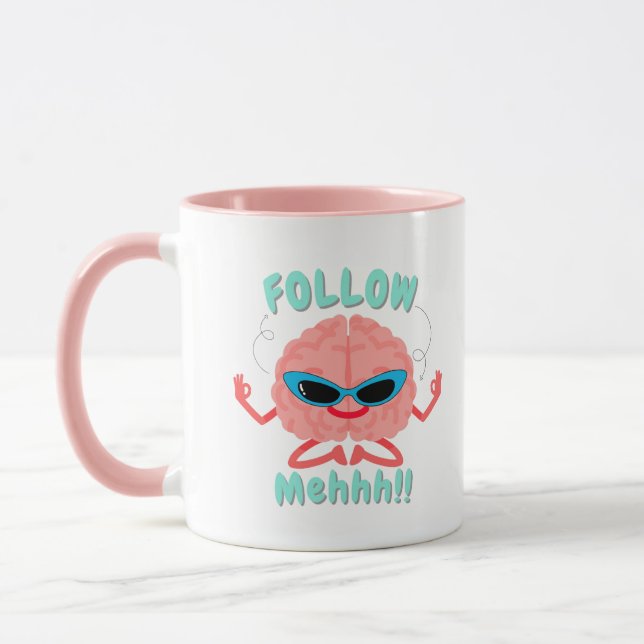 Taza con cita divertida (Izquierda)