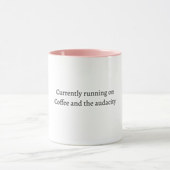 Taza con cita divertida de enfermera (Centro)