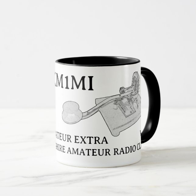 Taza con Código Morse (Anverso derecho)