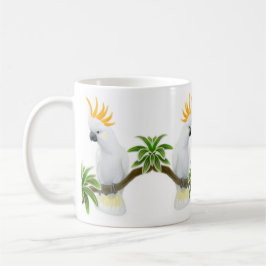 Taza con cresta cítrica del Cockatoo