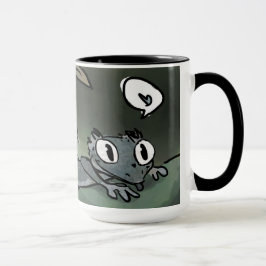 Taza con cresta del gecko