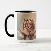 Con Cristo, Café Mug