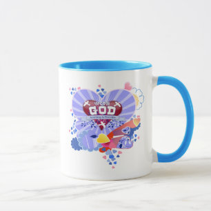 Taza Con Dios Corazones