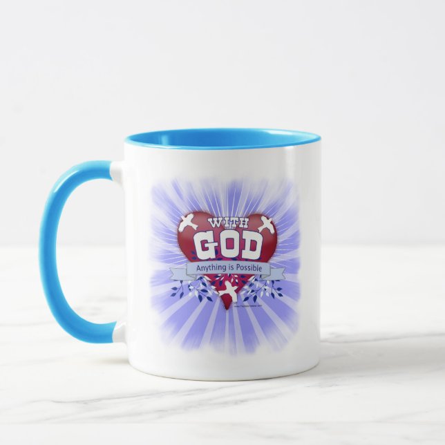 Taza Con Dios Todo es Posible (Izquierda)