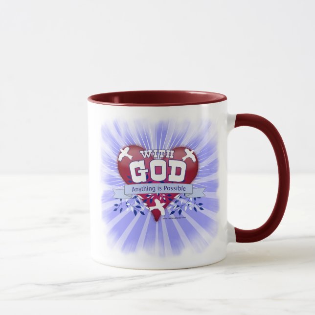 Taza Con Dios Todo es Posible (Derecha)