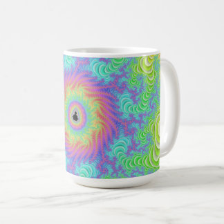 Taza con el fractal de Mandelbrot