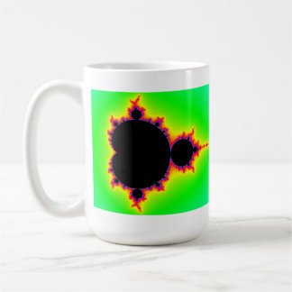 Taza con el fractal de Mandelbrot