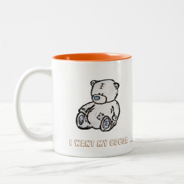 Taza con el peluche (Izquierda)