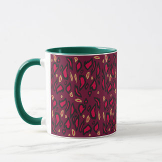 Taza con estampado de animal