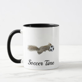 Taza con foto de ardilla
