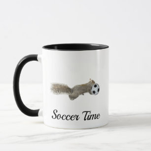 Taza con foto de ardilla