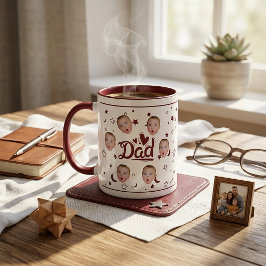 Taza con foto de bebé personalizada regalo para pa