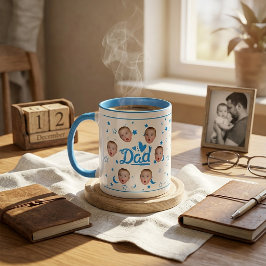 Taza con foto de bebé personalizada regalo para pa