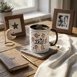 Taza con foto de bebé personalizada regalo para pa