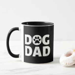 Taza con foto de papá perro