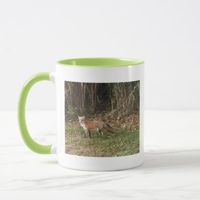 Taza con foto de zorro (Izquierda)