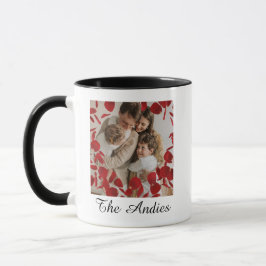 Taza con Foto Unida por Apellido