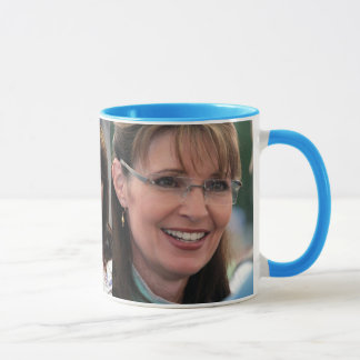 Taza con fotografías de Sarah Palin