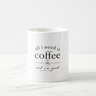 Taza con Frase Simple de Café ☕ Diseño Estético Li