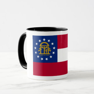 Taza con la bandera de Georgia