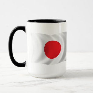 Taza con la bandera de Japón