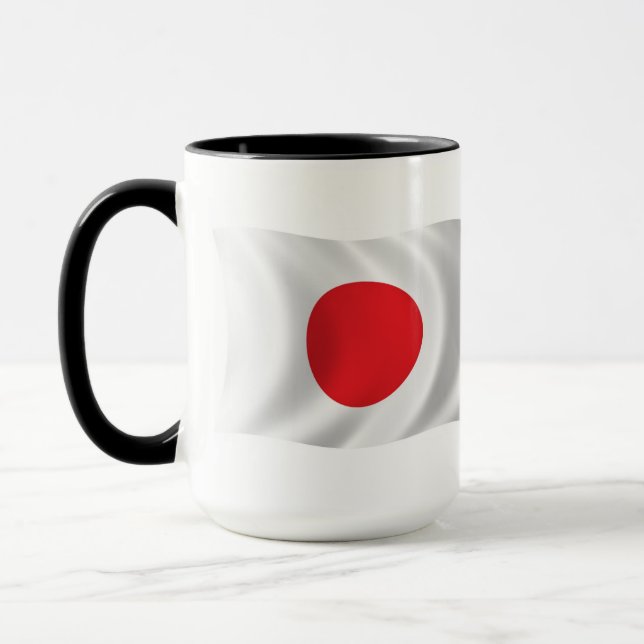 Taza con la bandera de Japón (Izquierda)