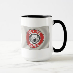 Taza con la bandera de la Nación Sac & Fox (Oklaho