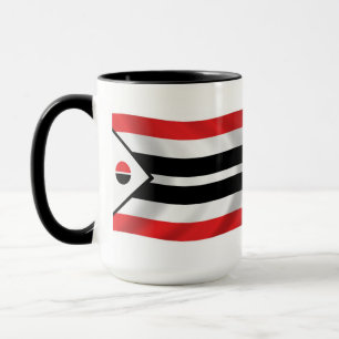 Taza con la bandera de la tribu Arapaho