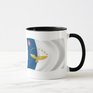 Taza con la bandera de las Azores