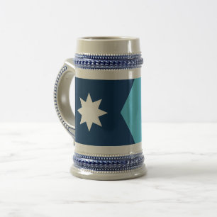 Taza con la bandera de Minnesota, EE. UU.