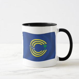 Taza con la bandera de Tokelau