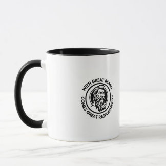 Taza Con la barba grande llega la gran responsabilidad